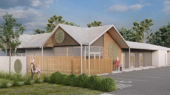 The one-storey childcare centre would include five activity rooms, large outdoor play area, amentias and staff facilities, set across a 3,000m² site. Picture: City of Moreton Bay/DA Tracker