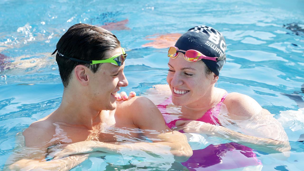 Shortcourse titles Mitch Larkin and Emily Seebohm inspiring one another The Courier Mail
