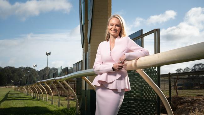 Arabella Branson is the first female to lead the historic Oakbank Racing Club. Picture: Brad Fleet