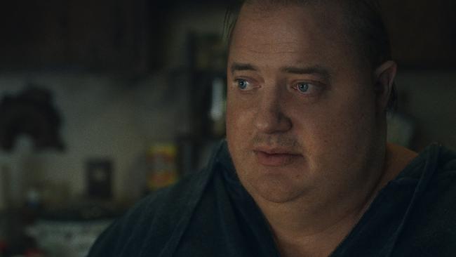 Brendan Fraser stars in The Whale. Picture: A24