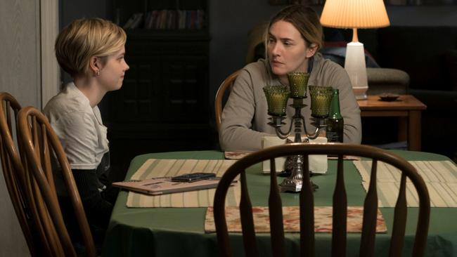 Angourie Rice and Kate Winslet in Mare of Easttown. Picture: Supplied