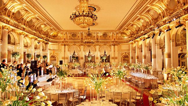 The Plaza Hotel’s grand ballroom is said to have inspired the Toorak’s mansion’s version.