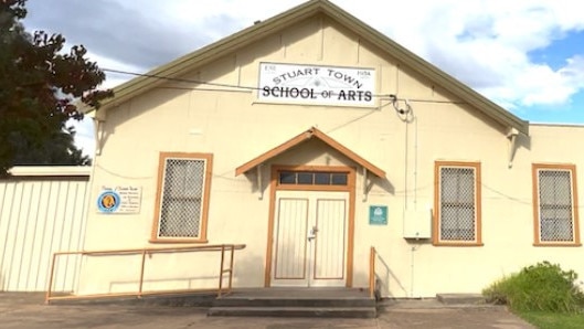 Stuart Town School of Arts revamp. Photo: Supplied.