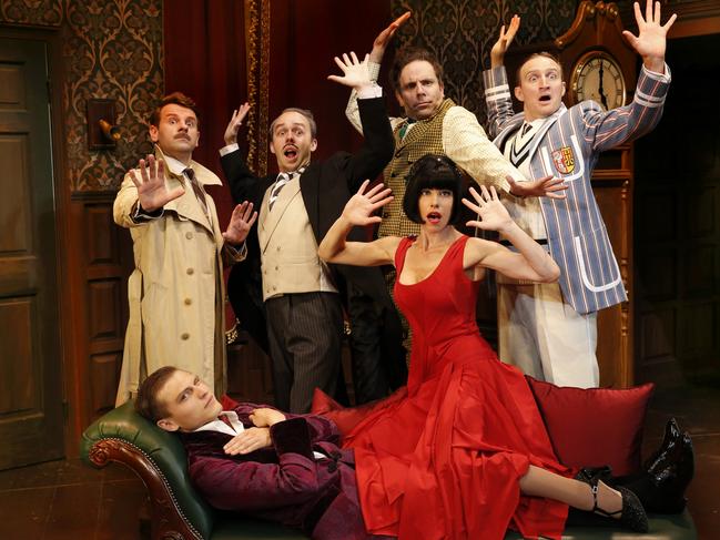 The Play That Goes Wrong will open in Sydney for the first time from April 5. Picture: Jeff Busby
