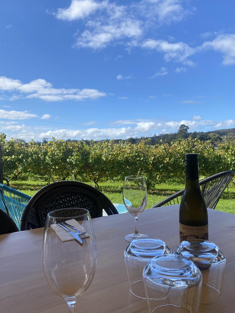 The stunning views match the food and wine.