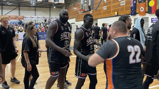 Darwin Salties centre Nathan Jawai made a return from injury last week.