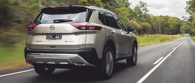 Quiet and smooth on the road, the Nissan X-Trail Ti-L e-Power is a wonderful drive.