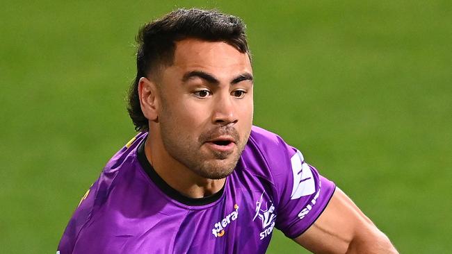 Melbourne Storm halfback Jahrome Hughes will miss at least two rounds after suffering a broken hand during Friday evening’s game against the South Sydney Rabbitohs.