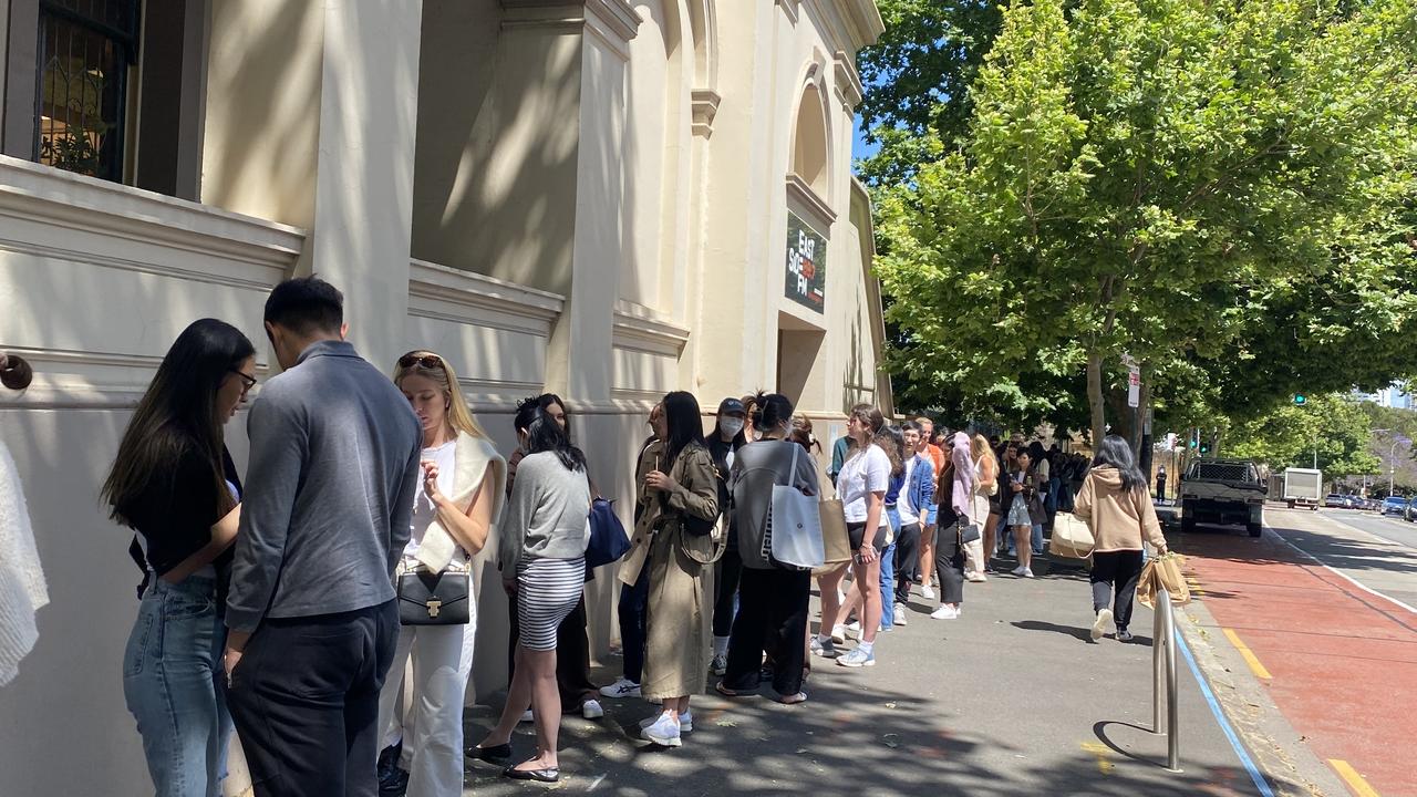 Bec and Bridge Warehouse Sale Sydney residents queue for three