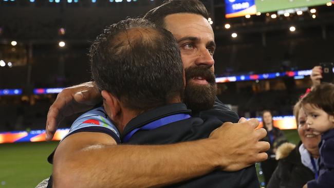 Alex Brosque leaves the game an A-League champion.