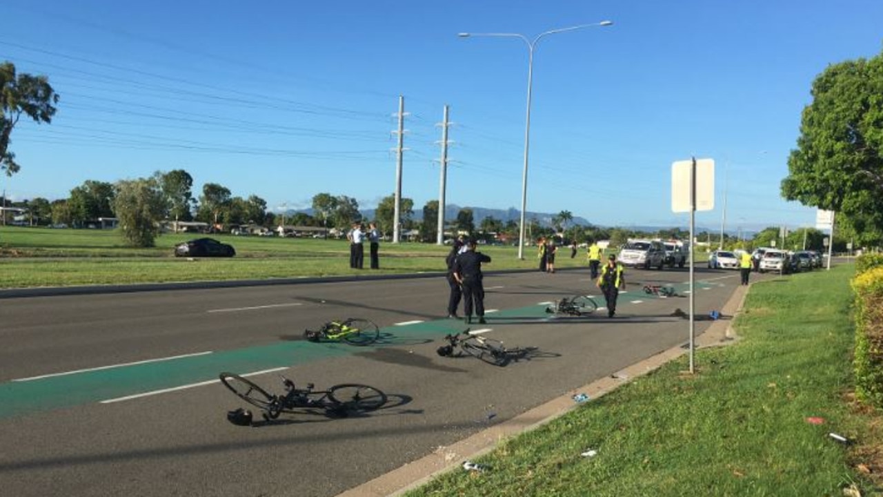 Five Cyclists Injured After Being Hit By Car On Townsville Road Nt News