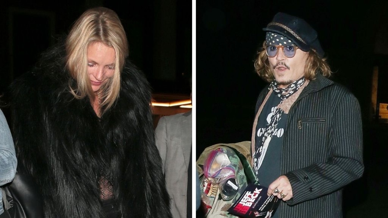 Johnny Depp, Kate Moss reunite backstage at concert in London | photos