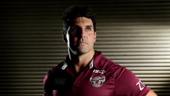 Sea Eagles coach Trent Barrett is looking at a two-year contract extension. Picture: Gregg Porteous