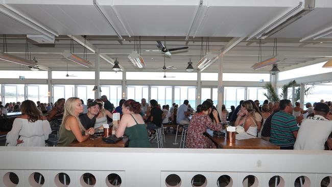 Burleigh Pavilion with a huge crowd on its first week of trading. Picture Glenn Hampson