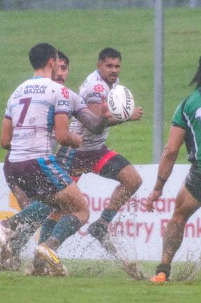 Mackay Cutters vs Townsville Blackhawks Saturday 22 February 2025 Picture:Michaela Harlow