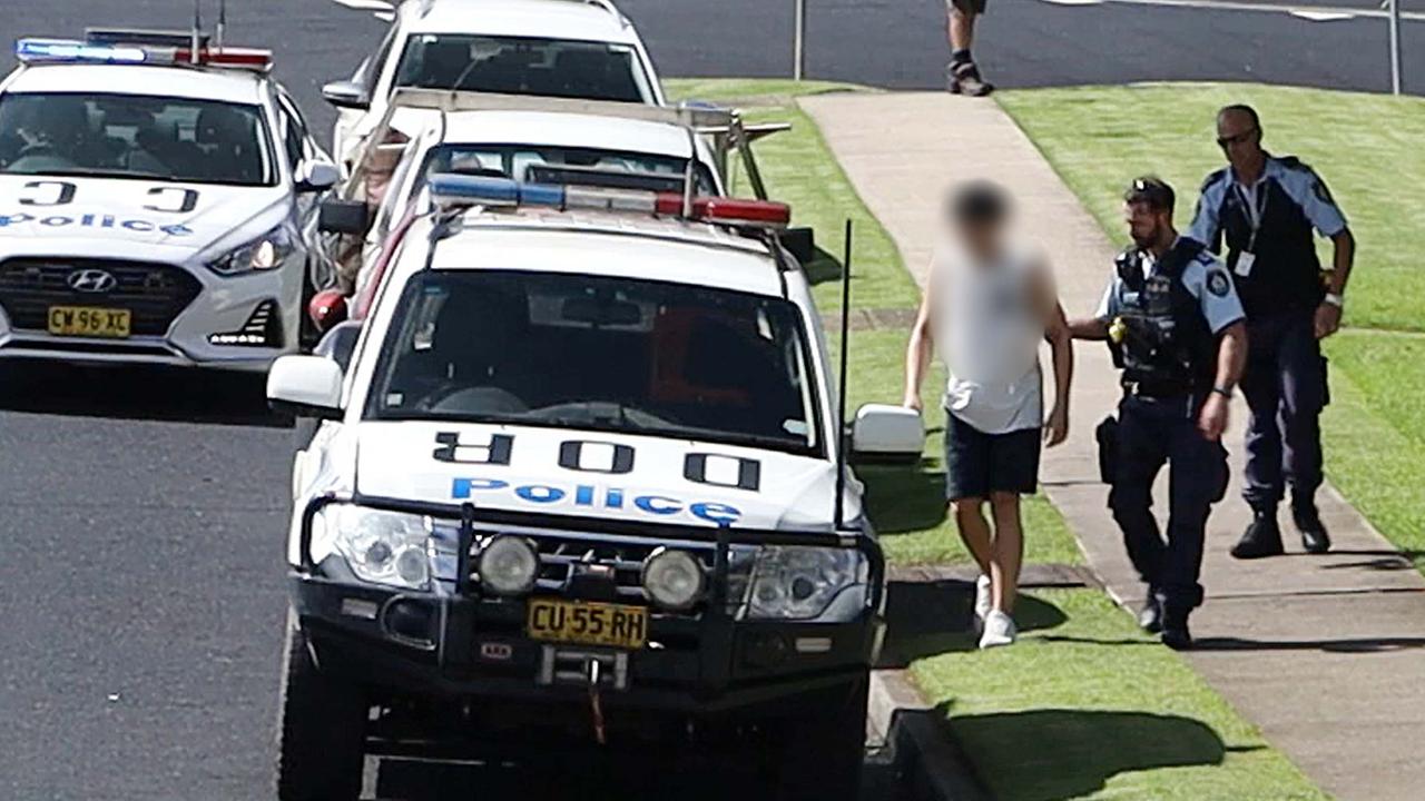 Matthew Peter Taylor in Coffs court after Beacon Hill arrest and car ...