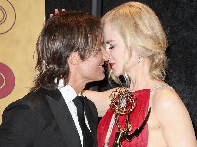 Loved up on the red carpet... Keith Urban and Nicole Kidman attend HBO’s Post Emmy Awards Reception at The Plaza. Picture: Frederick M. Brown/Getty Images