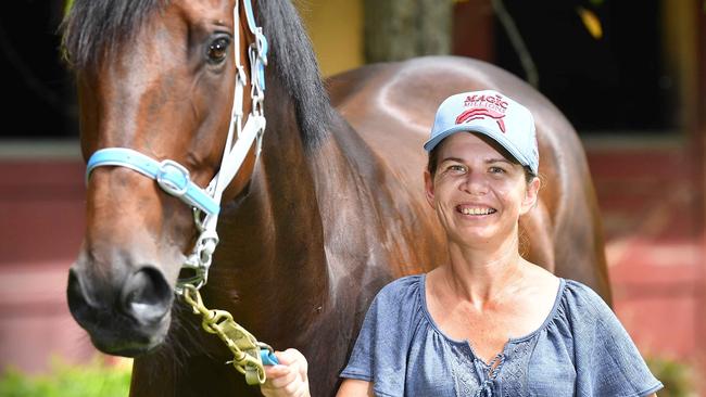 Sunshine Coast Turf Club local trainer Louise White. Picture: Patrick Woods