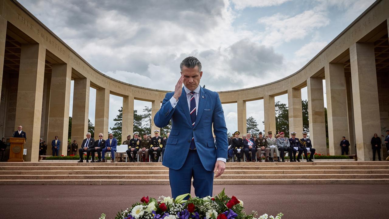 ‘We must prepare for war’: Hegseth says at D-Day commemoration