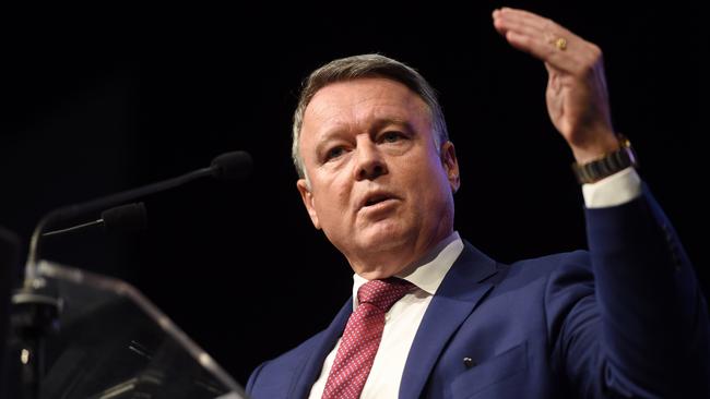 Labor’s agriculture spokesman Joel Fitzgibbon struggled to explain the effects of his party’s negative gearing policy. Picture: AAP