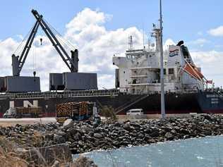 MISTREATMENT: Mandarin Fortune docked at the Auckland Point Wharf in Gladstone. Picture: Tegan Annett
