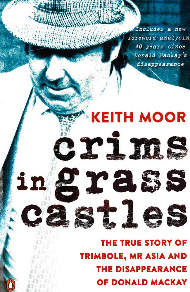 The cover of Keith Moor's updated version of Crims in Grass Castles.