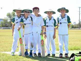 Junior cricket is a great place to make mates. Picture: James Liveris