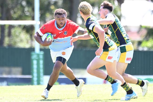 Fiji rugby 7's in Brisbane. Saturday October 6, 2024. Picture, John Gass