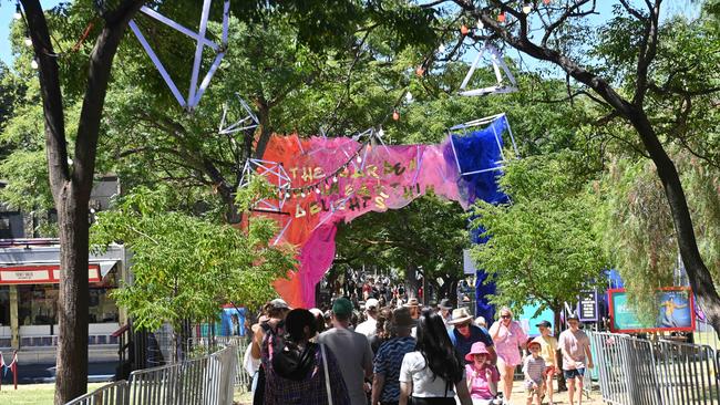 A $4 admission fee to The Garden of Unearthly Delights will be charged to people aged 12 and over on Fridays from 6-10.30pm, Saturdays from 5-10.30pm and on the Sunday of the long weekend, March 12, from 5-10.30pm. Picture: Keryn Stevens