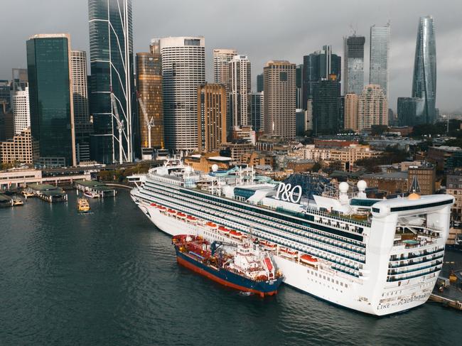 198, 865 tonnes, the weight of Pacific Adventure and near identical sister ship Pacific Encounter, the two P&O ships which each carry 2600 passengers.Escape 20 August 2023Cruise StatsPhoto - P&O