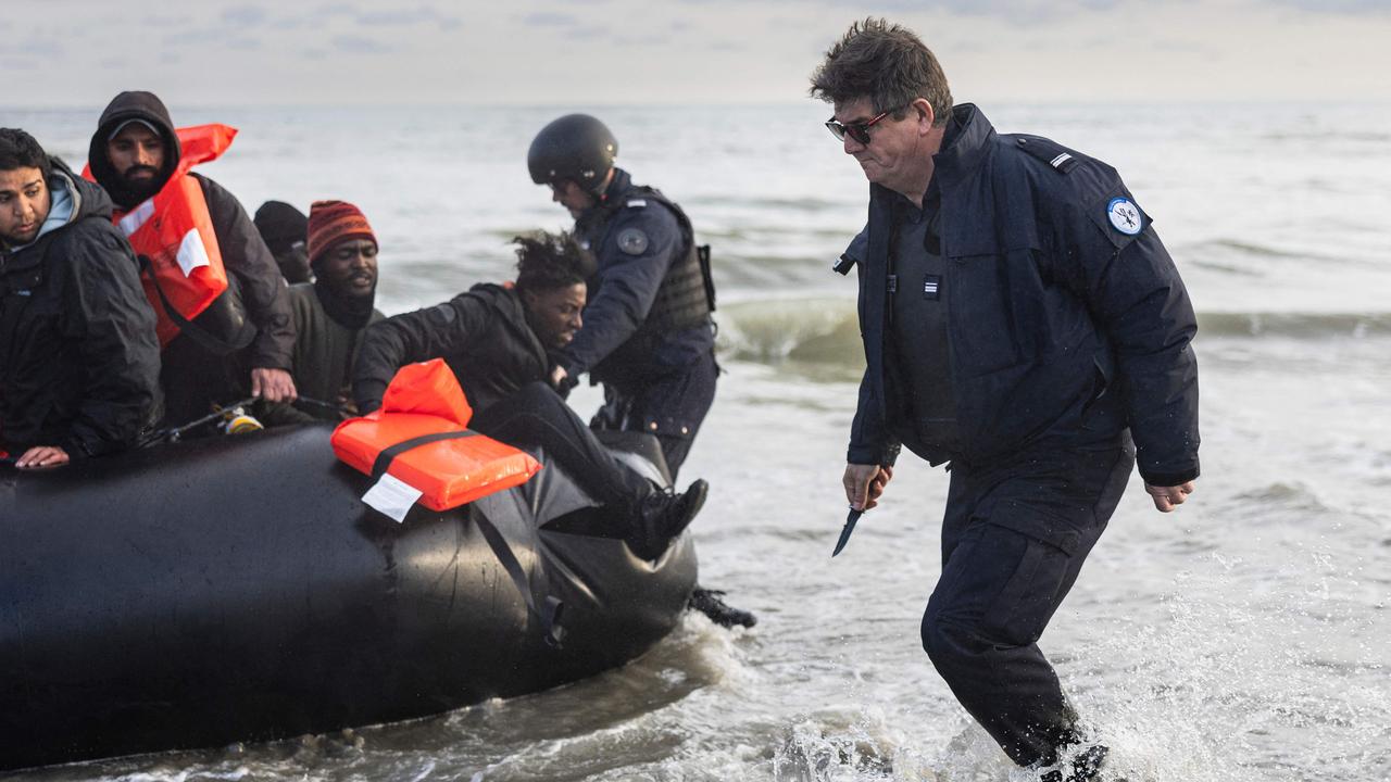 UK government figures revealed that 6,265 individuals had crossed the Channel in small boats since the beginning of 2024. Picture: AFP