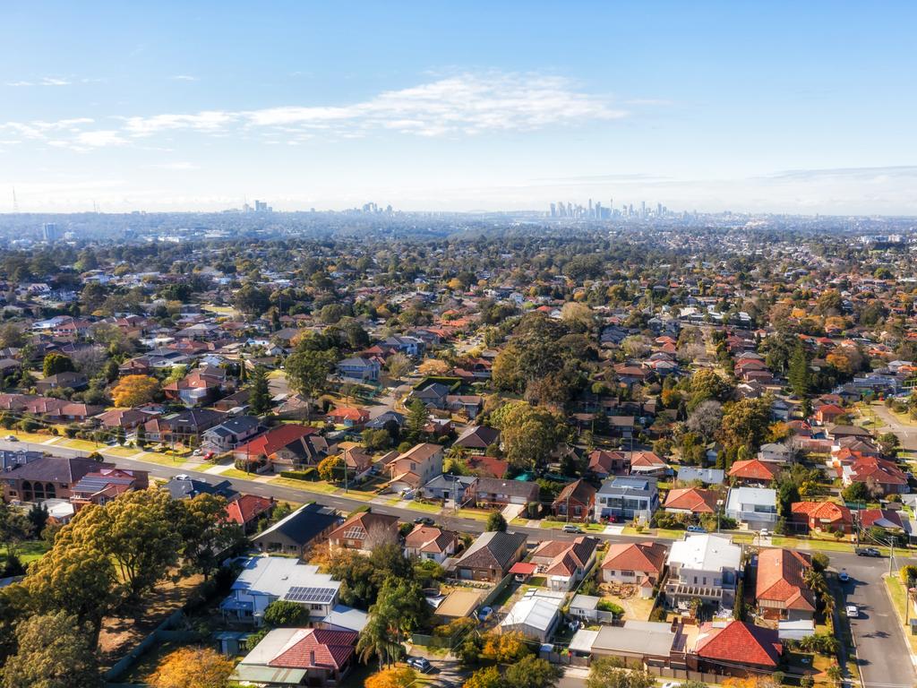 The view from Ryde towards the CBD. Picture: iStock