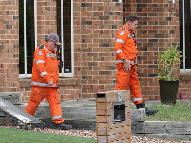 SES search the area on Thursday. Picture: David Crosling