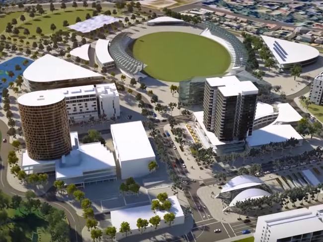 Just last month the Castle Hill Showground precinct was rejected by council. Picture: Supplied