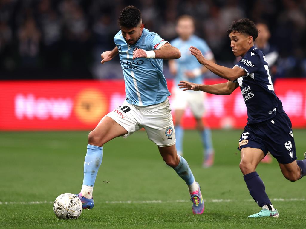 Yonatan Cohen scored the decisive goal for City. Picture: Getty Images