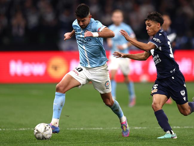 Yonatan Cohen scored the decisive goal for City. Picture: Getty Images