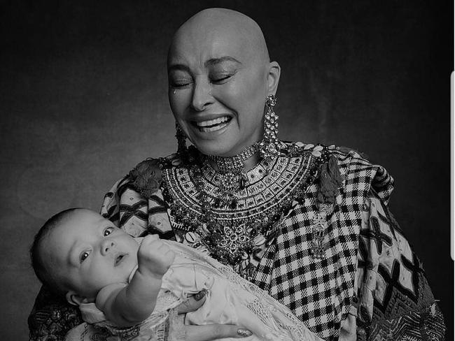 Designer Camilla Franks shared a series of powerful pictures as she went through her treatment for breast cancer. She was diagnosed just two months after having her baby, Luna Gypsy Jones with her fiancé JP Jones.