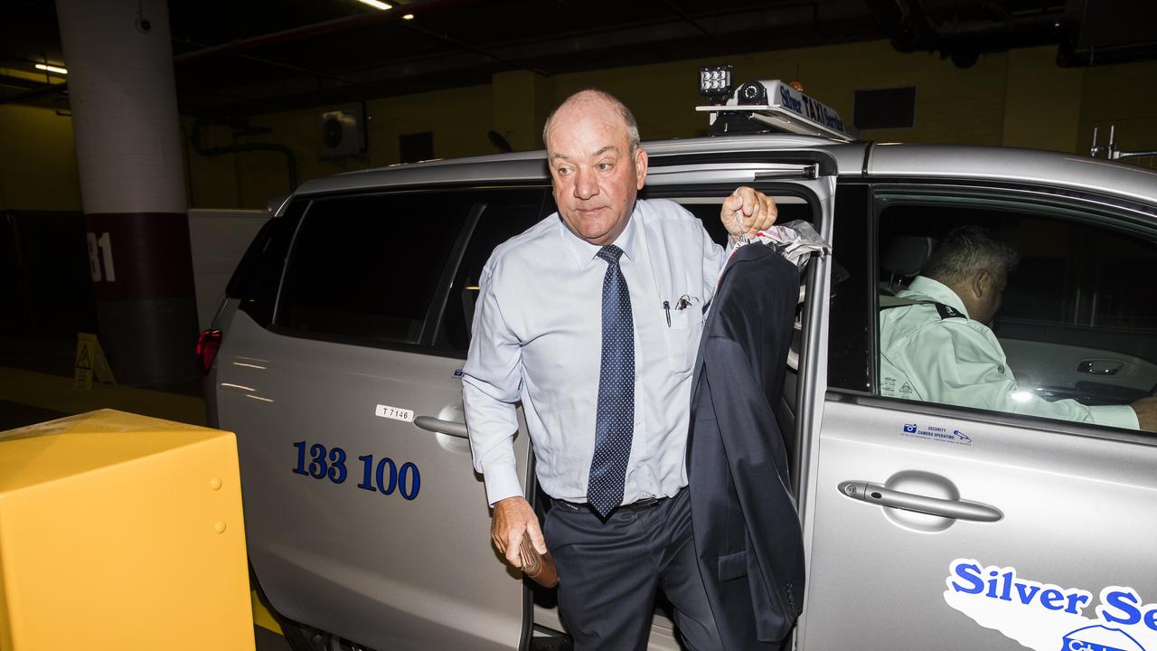 Daryl Maguire arriving at an ICAC hearing last year. Picture: Dylan Robinson