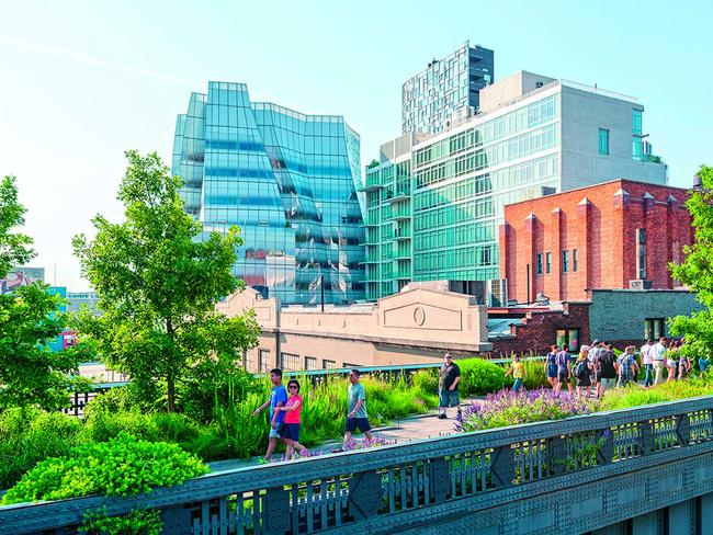 Cool: the High Line. Picture: Alamy