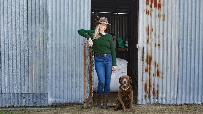 Sarah Mostyn of Windella Farm is founder of the Cohuna Farmers’ and Makers’ market. Picture: Zoe Phillips