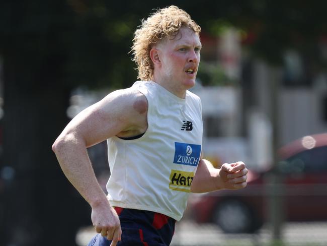 Clayton Oliver is available for a bargain price in SuperCoach this year. Picture: David Crosling