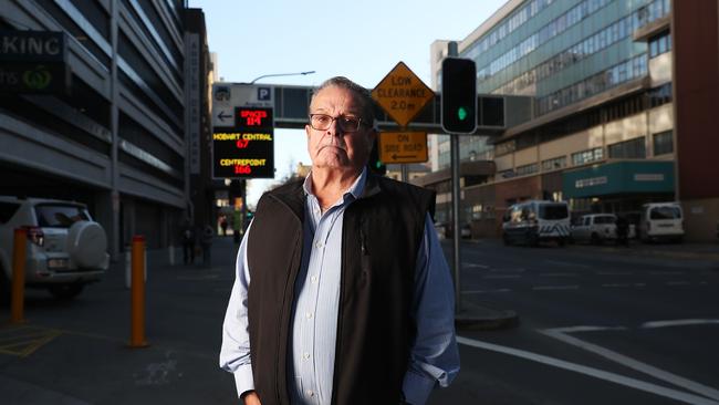 Former Hobart City Council parking information officer John Hindley in relation to policies and practices of Hobart City Council. Picture: Nikki Davis-Jones