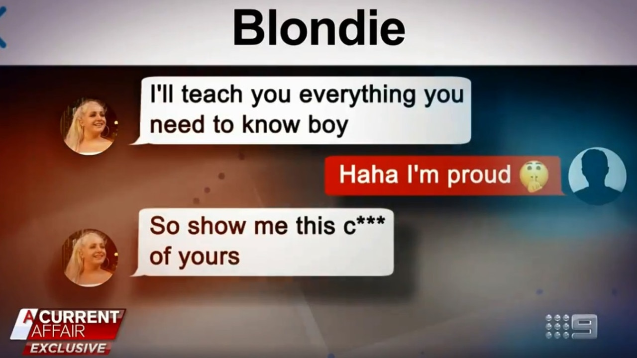 Blondie Australia: Instagram model accused of grooming 13 