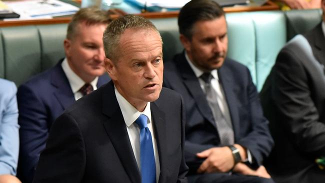 Bill Shorten has suggested Queensland workers are being led on with fake promises about jobs that will never appear while further distancing federal Labor from the Adani coalmine. Picture: Michael Masters/Getty Images