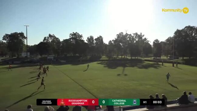 Replay: Rockhampton Grammar v The Cathedral College - Dolphins Challenge semi finals