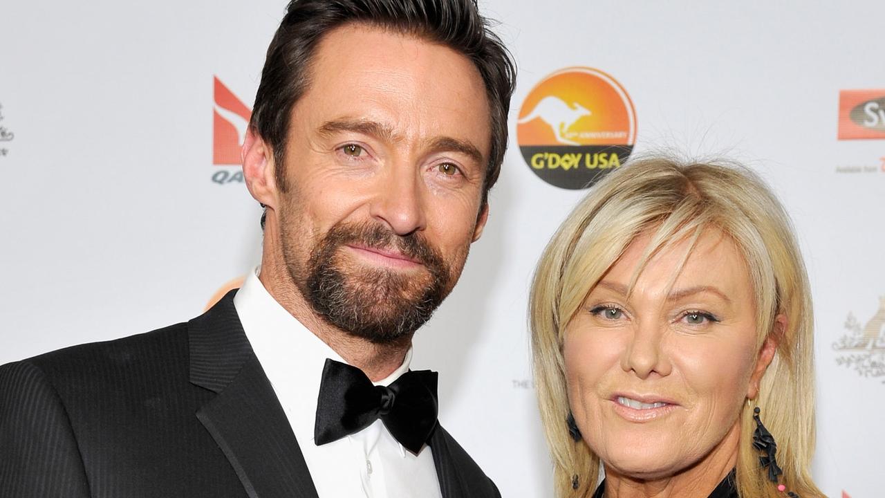 Hugh Jackman and Deborra-Lee Furness. Picture: John Sciulli/Getty Images for G'Day Australia