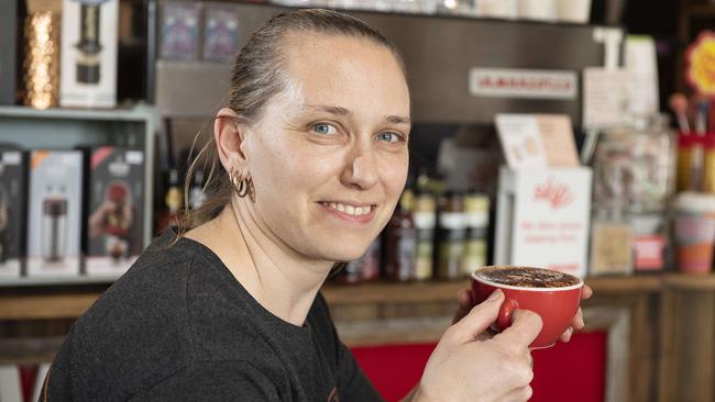 Number 10: Angela Tambolash from Wild Wombat Cafe, Hurstbridge. Picture: Ellen Smith