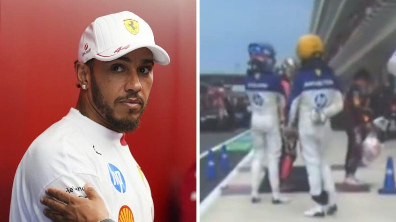Hamilton messages make F1 world squirm