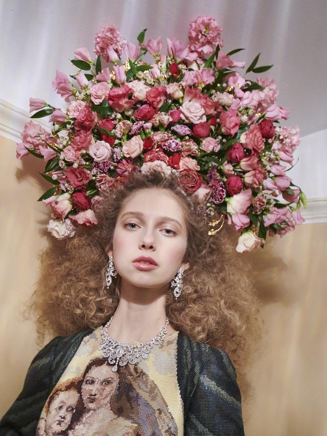 A model waers Dolce & Gabbana’s Alta Gioielleria collection. Picture: supplied