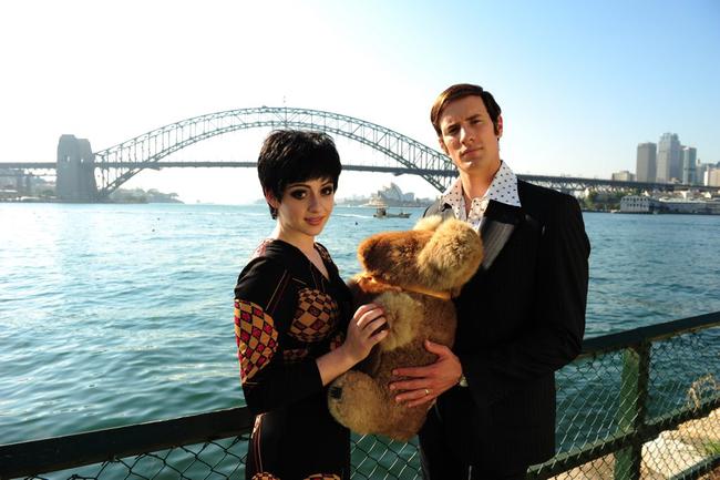 Sara West and Joel Jackson in Peter Allen: Not The Boy Next Door. . Picture: Tony Mott